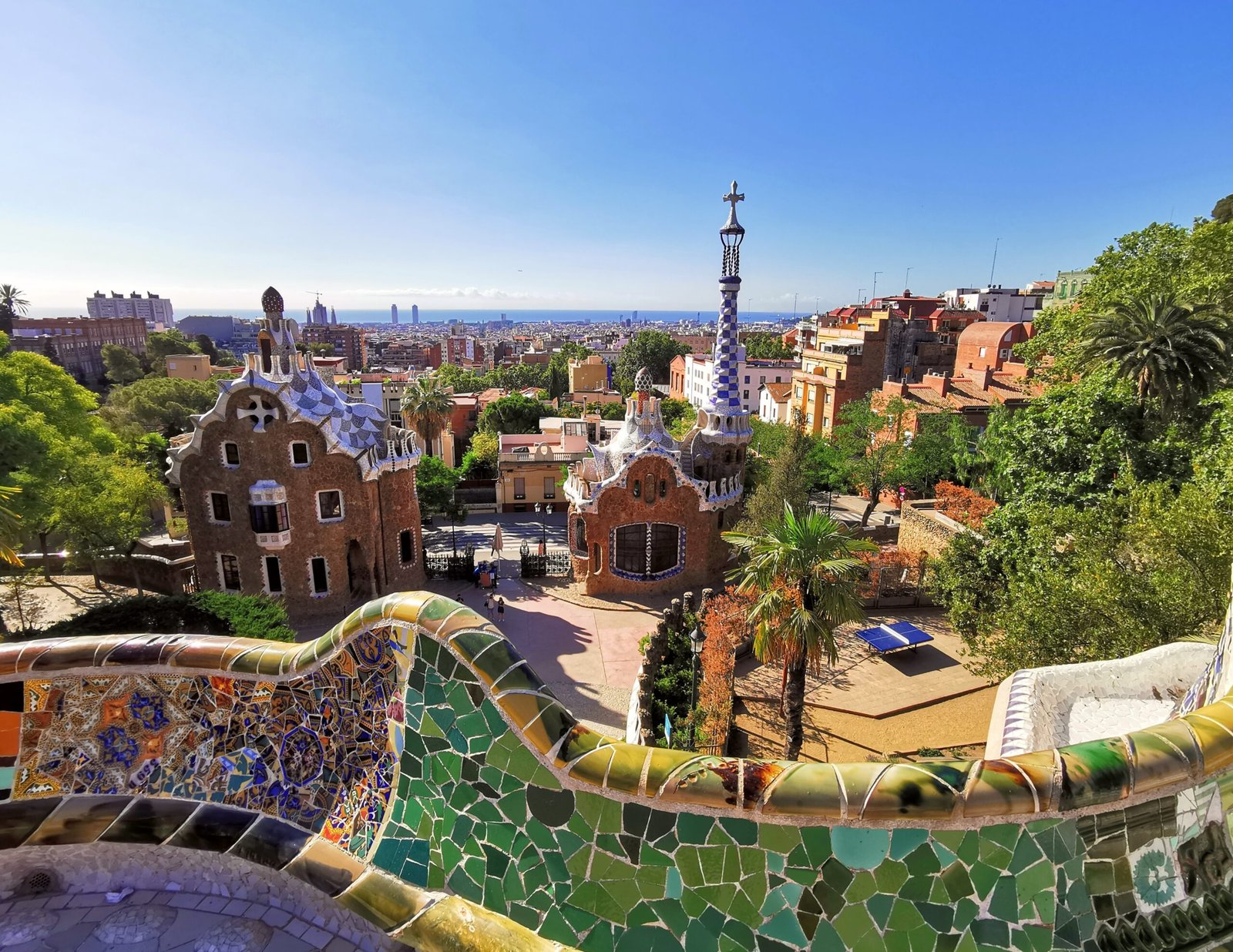 Partir en Catalogne - Parc Antoni Gaudi