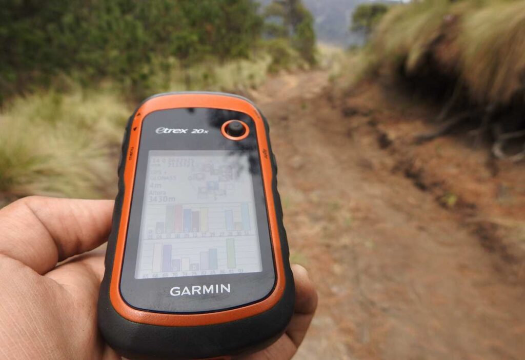 Modèle GPS Garmin eTrex 