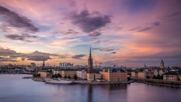 Visiter stockholm coucher de soleil