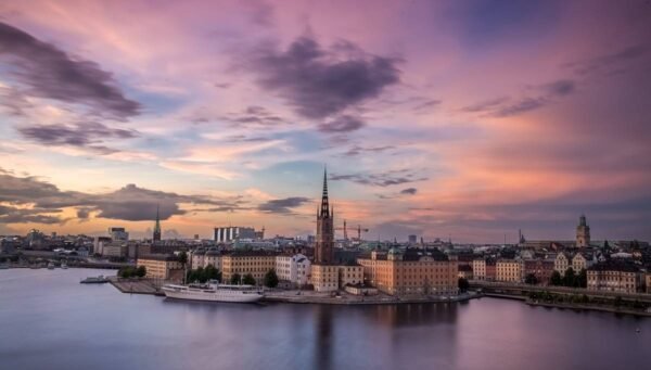 Visiter stockholm coucher de soleil