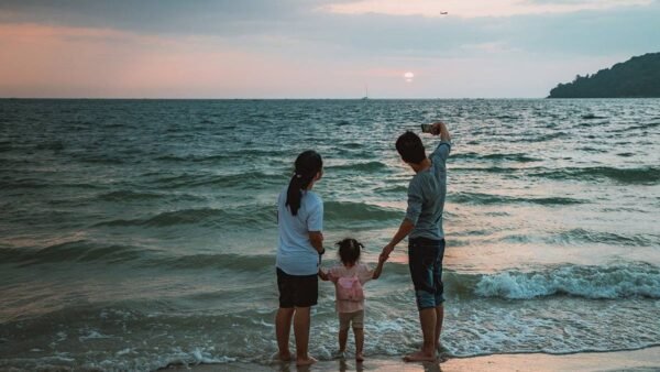 photo plage vacances avec chèques-vacances