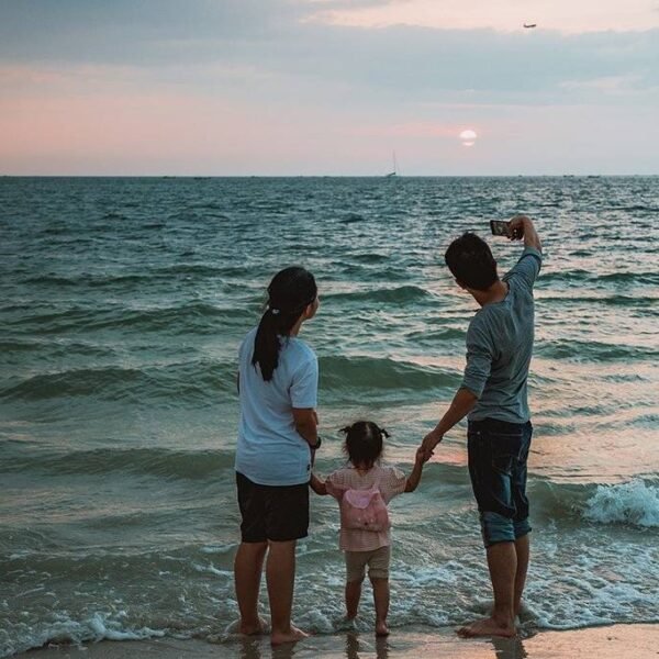 photo plage vacances avec chèques-vacances