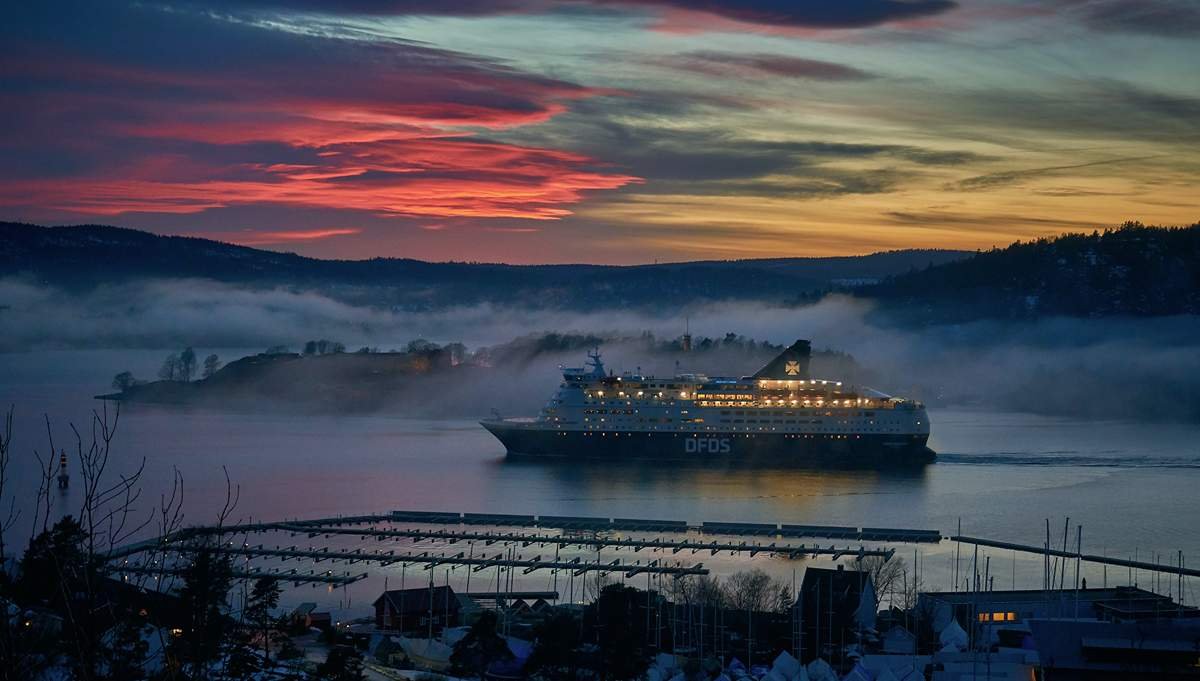 illustration croisière Fjord Norvège
