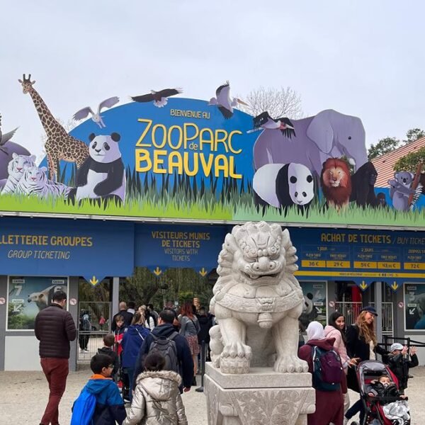 entrée zoo de beauval