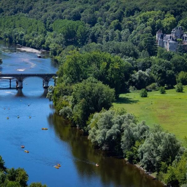 canoé kayak dordogne en famille